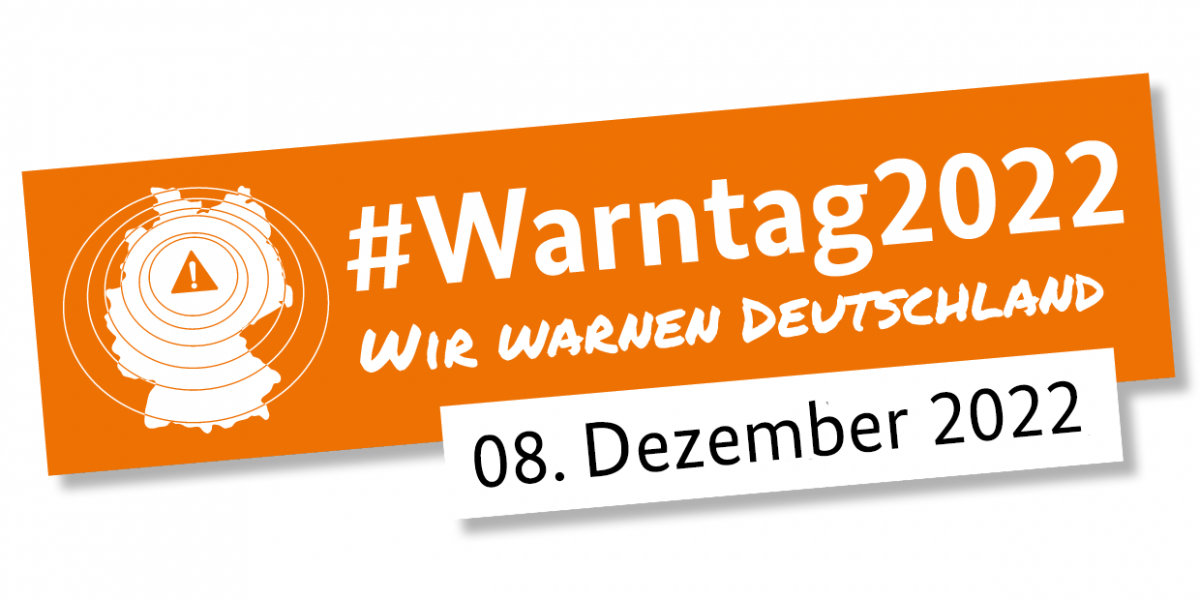 Weitere Informationen anzeigen Logo Warntag