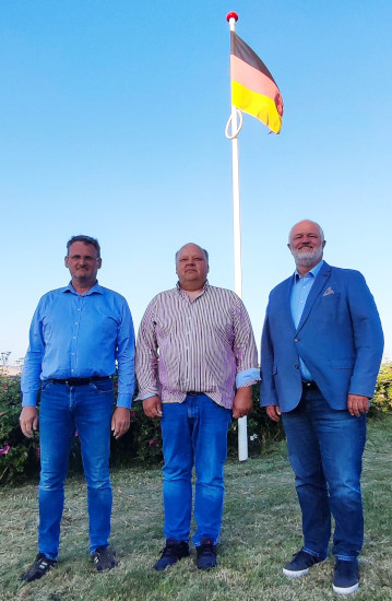 Das Bürgermeistertrio, für Großansicht bitte klicken... Foto Bürgermeister und Stellvertreter, für Großansicht klicken...