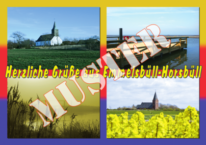 Vorderseite der Postkarte Vorderseite der Postkarte